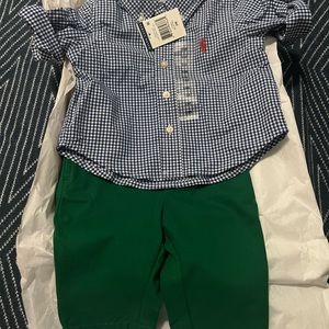 Boys 3m Ralph Lauren spring outfit